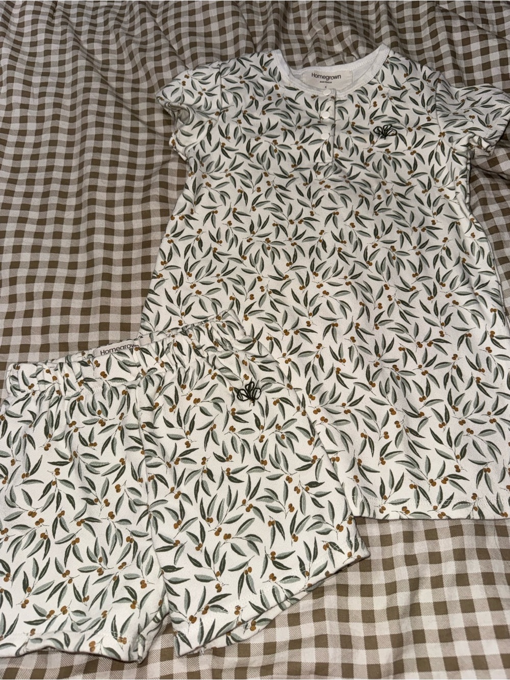 Homegrown Australia Kids olive set